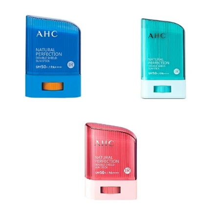 AHC Natural Perfection Double Shield Sun Stick 22g SPF50+ PA++++ Long Lasting Wholesale100% Original Korea Brand