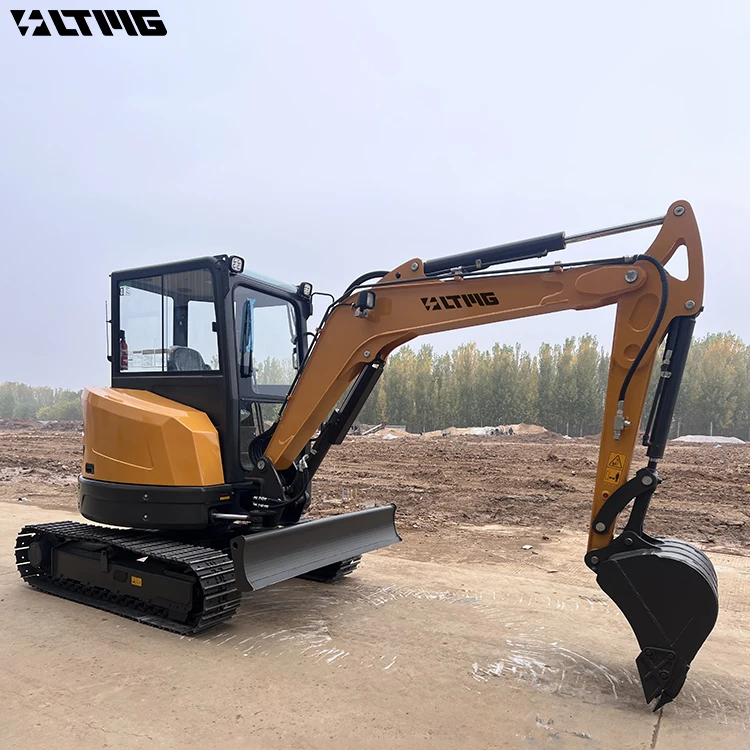 FAST Shipping 3.5 Ton Excavator Machine Mini Bagger EPA Euro 5 escavatore FAST After Sale farm new Mini Excavator 3.5 Ton Prices