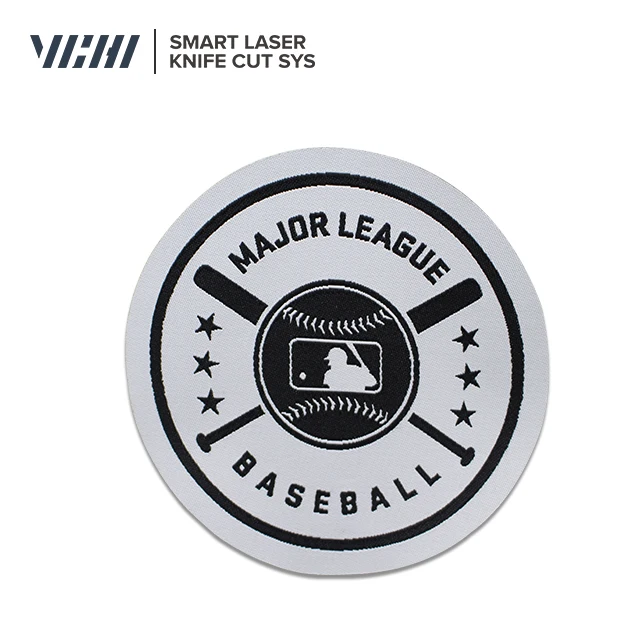 Galvanometer Laser Cutting Machine with CCD Camera for print  Label woven label and  roller blind cutting table