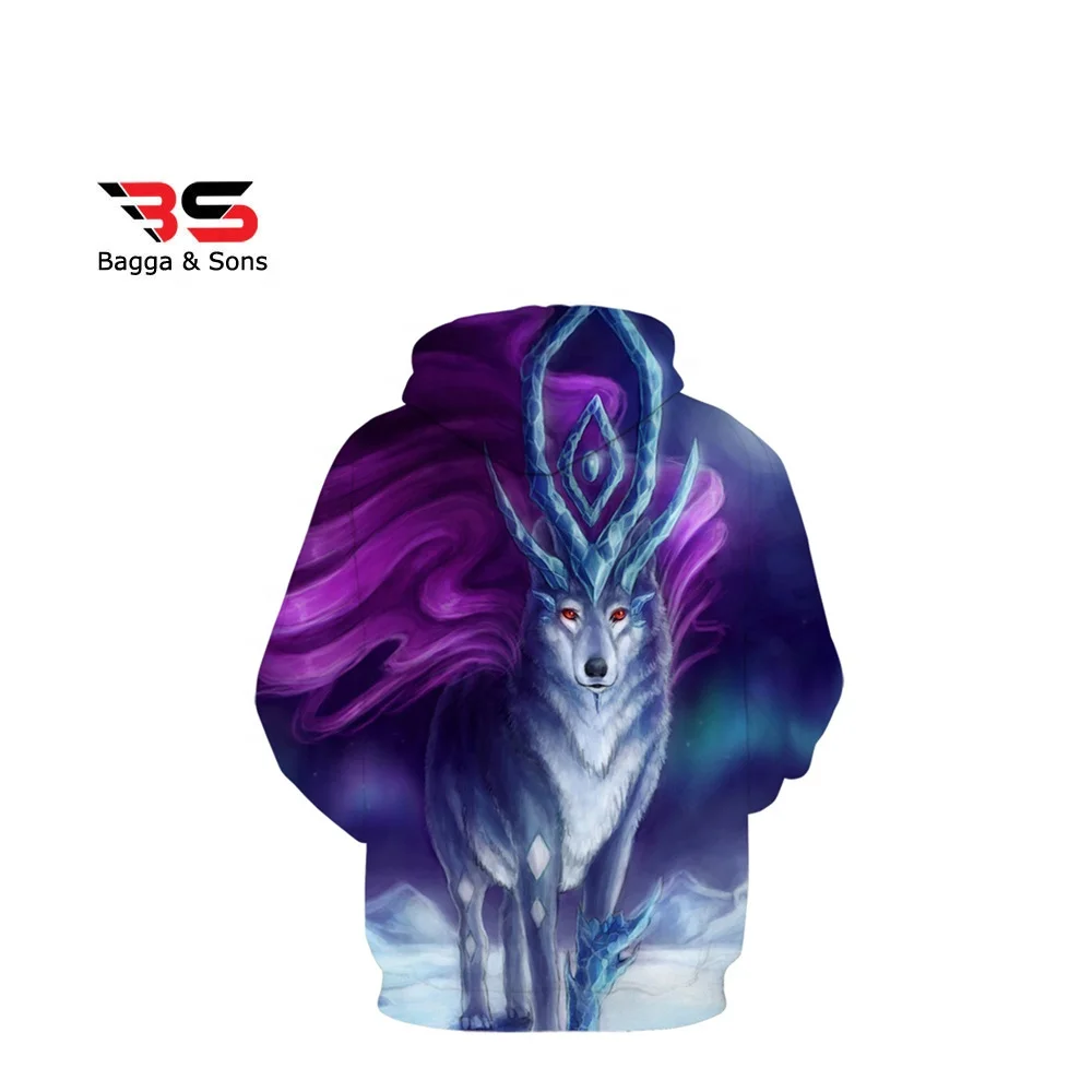  Новый анимационный высокого качества; Лучший дизайн для мужчин толстовки с сублимационной печатью