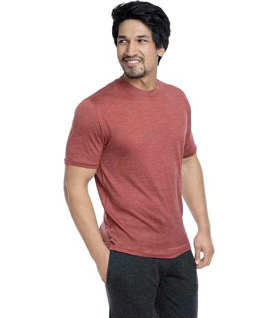 Shirt Workout Casual High Quality Tops Clothing T-Shirt Men Short Sleeve Shirts Sport Lightweight Base Layer Hiking