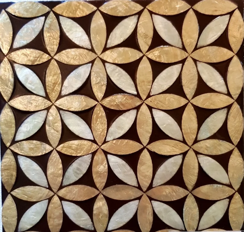 Luxury Shell Mosaic Wall Panel Premium Mosaics for Interior Decor