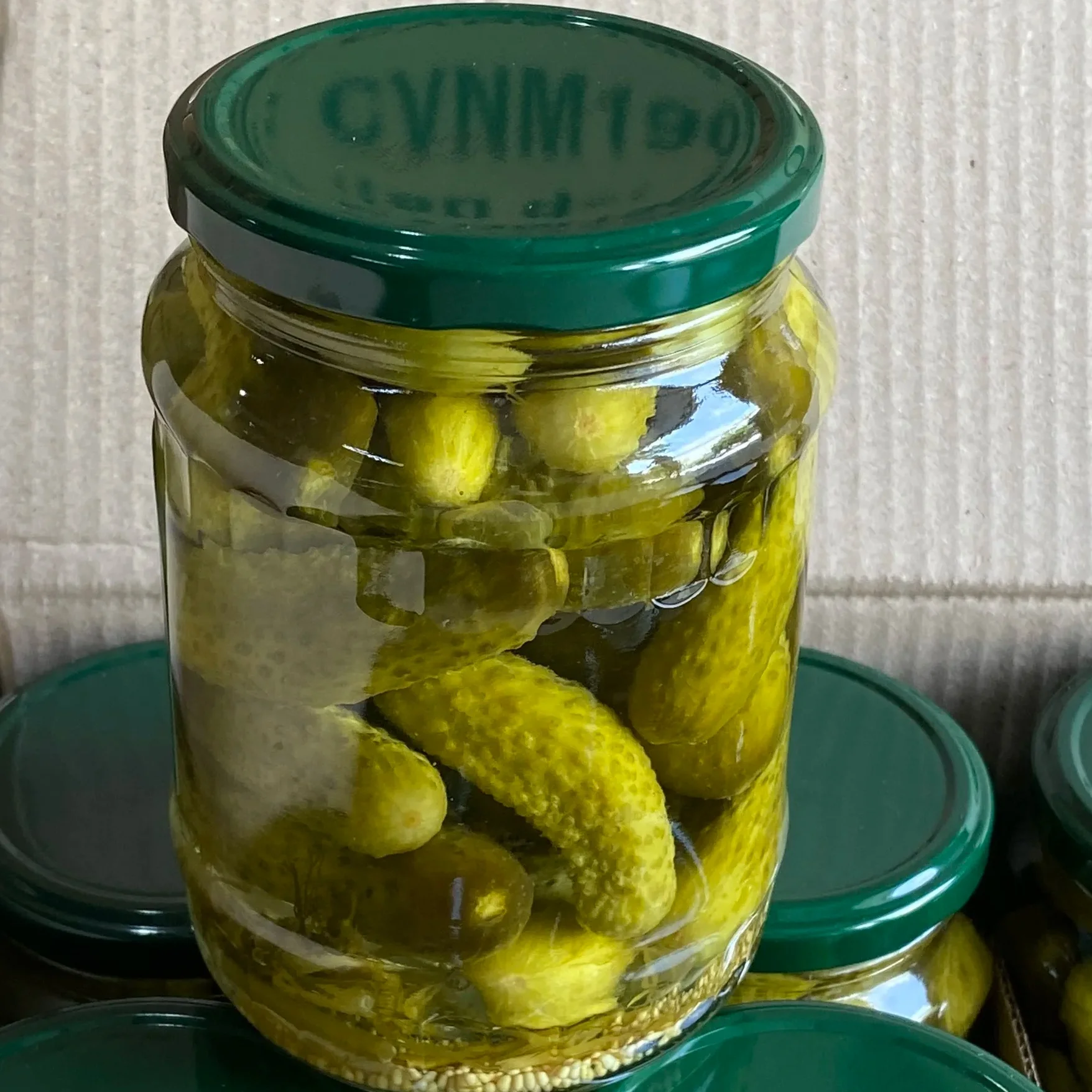 VIETNAMESE CANNED PICKLED BABY CUCUMBERS GHERKINS IN BRINE PRODUCED FROM OWN MANUFACTURER WITH GOOD PRICE