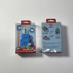 Low MOQ Hot Sell Souvenir Gifts Robot Style Multi Tool Set with Mini Flashlight Plastic Keychain