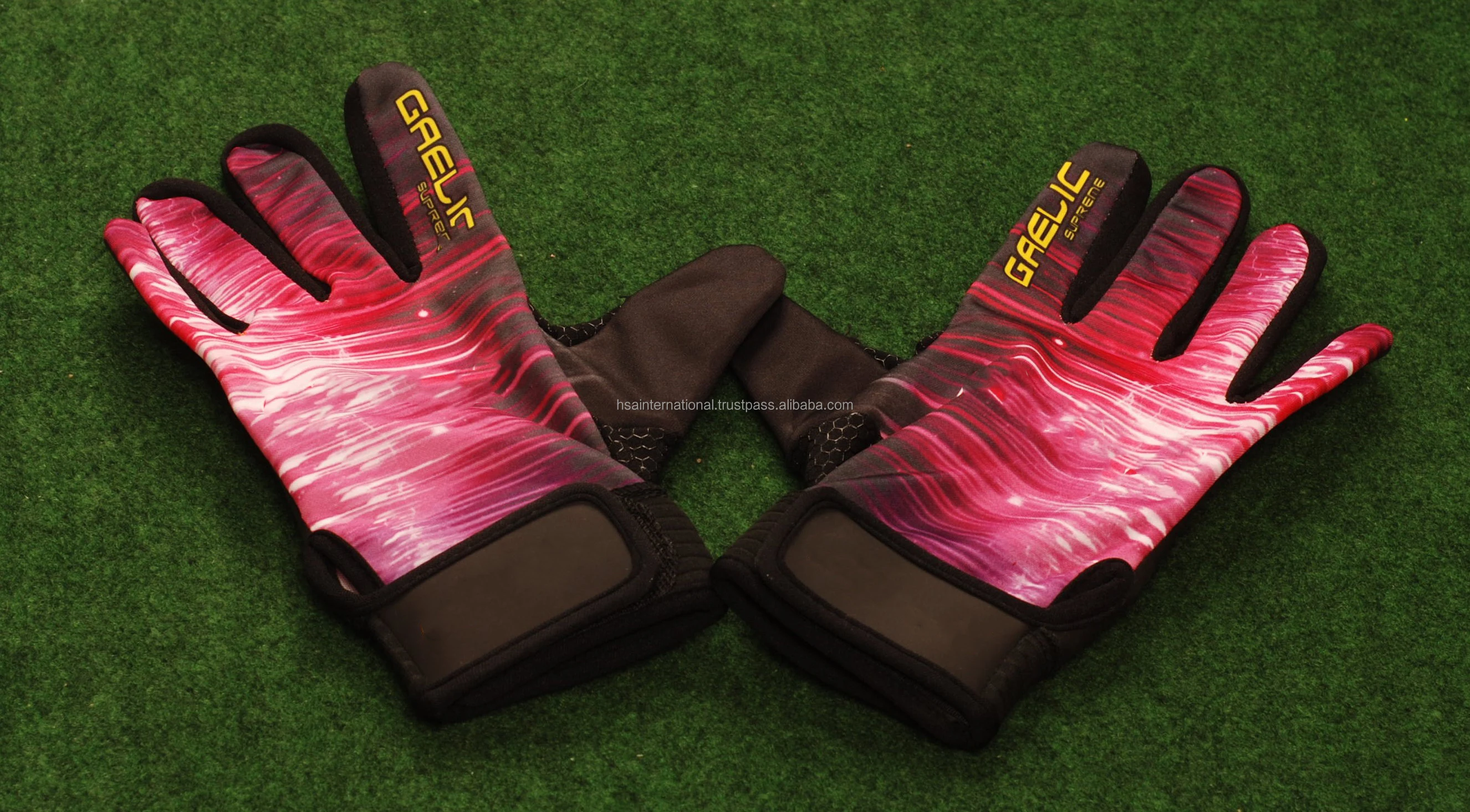 Удобные Легкие немецкие латексные перчатки с ручкой/GAA индивидуальным дизайном по низкой цене gaelic