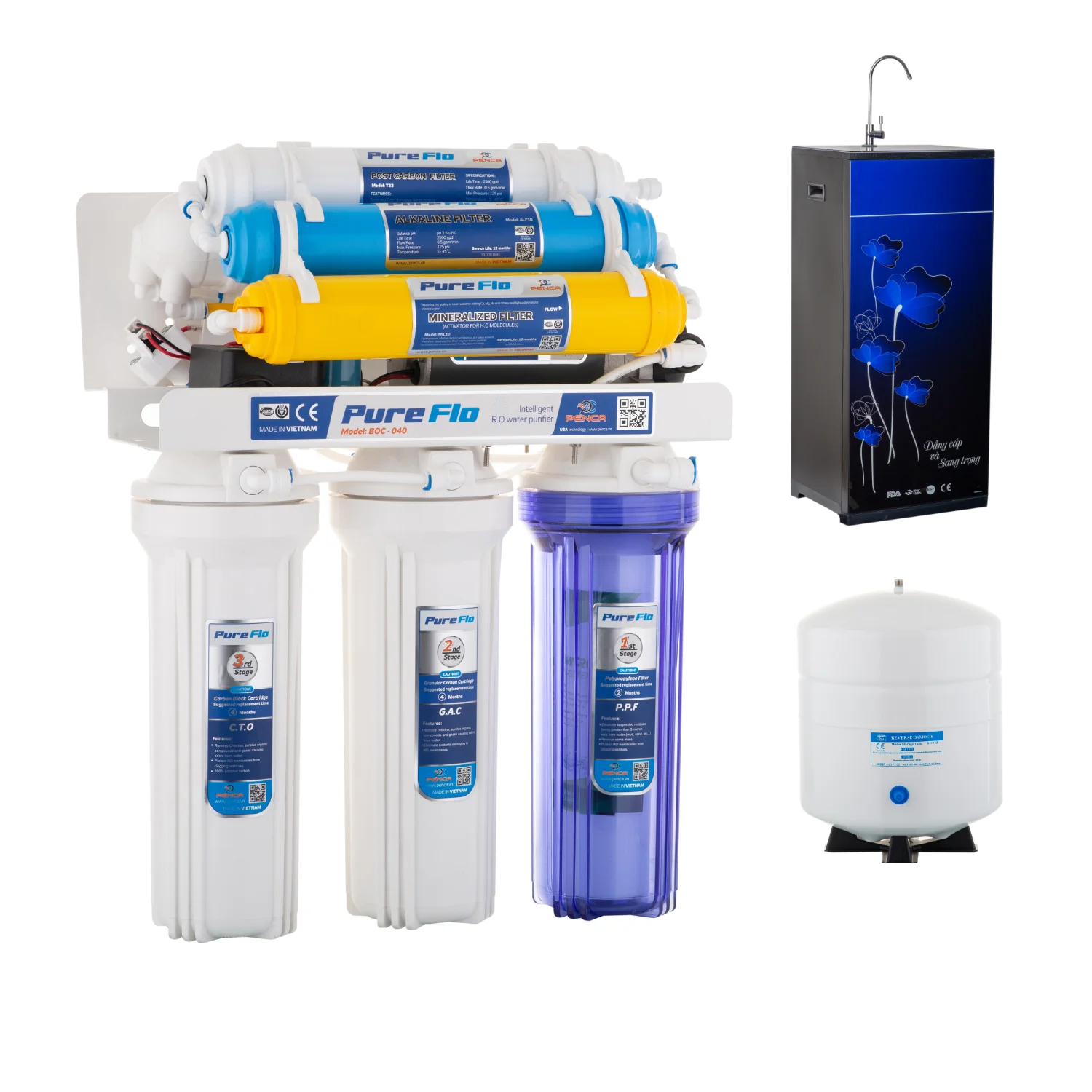 Очиститель воды лучшего качества оптовая продажа хорошая цена фильтр для оборудование очистки домашний вьетнамский осмос