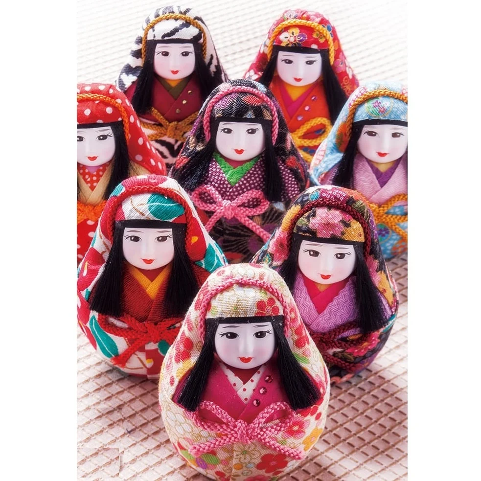 Made in Japan Ehime Traditional Doll Hime-Daruma Ivory Version Daruma Doll for Adult Decoration Hot Selling Products 2024