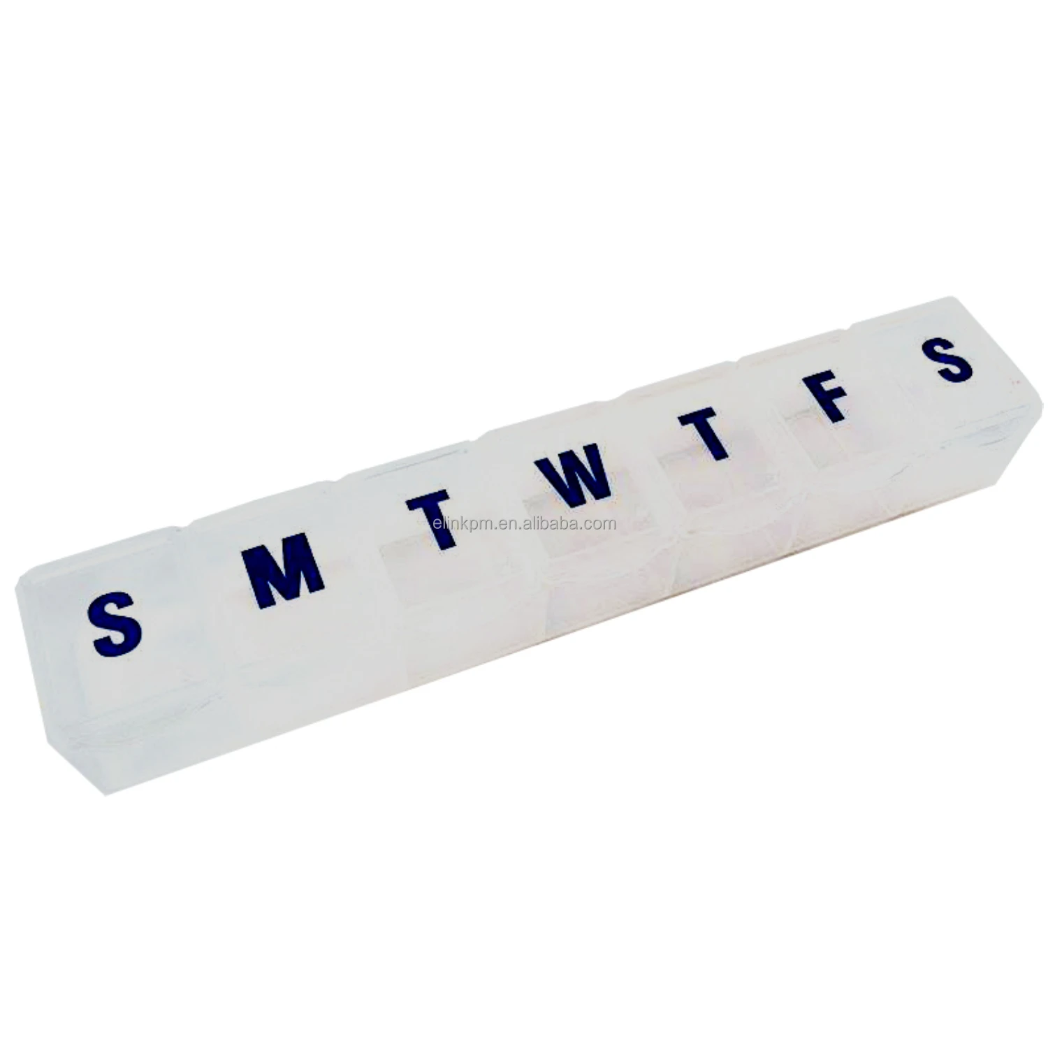 Plastic Tablet Pill Box Organizer Weekly Pastillero