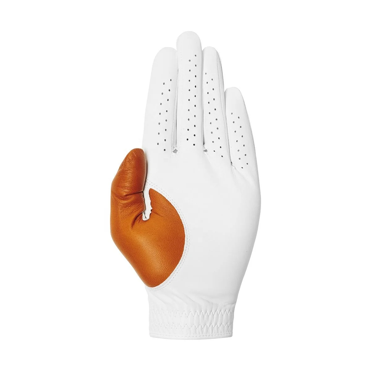 Golf Glove White Soft Full Color Indonesia Cabretta Leather Golf Glo
