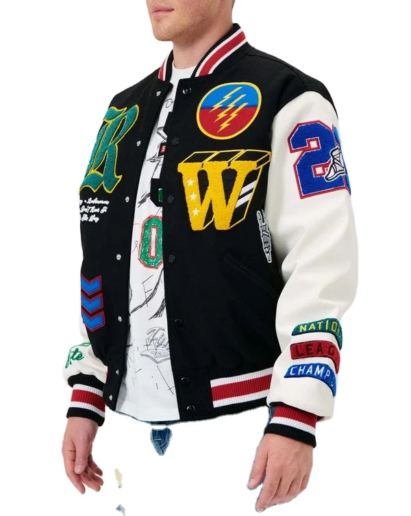 Hot Selling Men Wool Made varsity Jackets for Sale Custom made men Varsity Jackets wholesale baseball varsity jacket