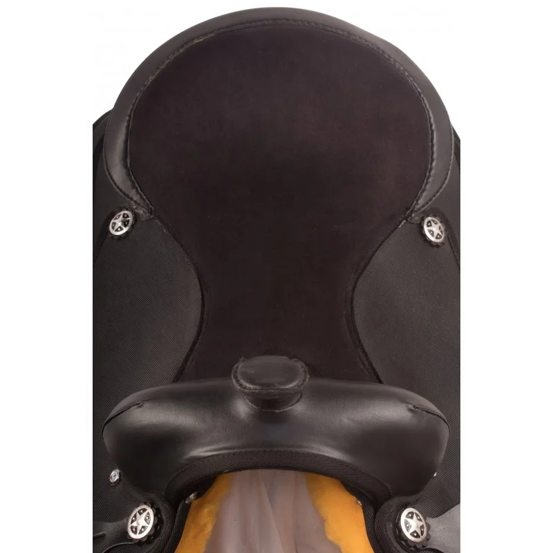 Top Quality Synthetic Western Saddle Ideal for Daily Ride Available with different seat sizes