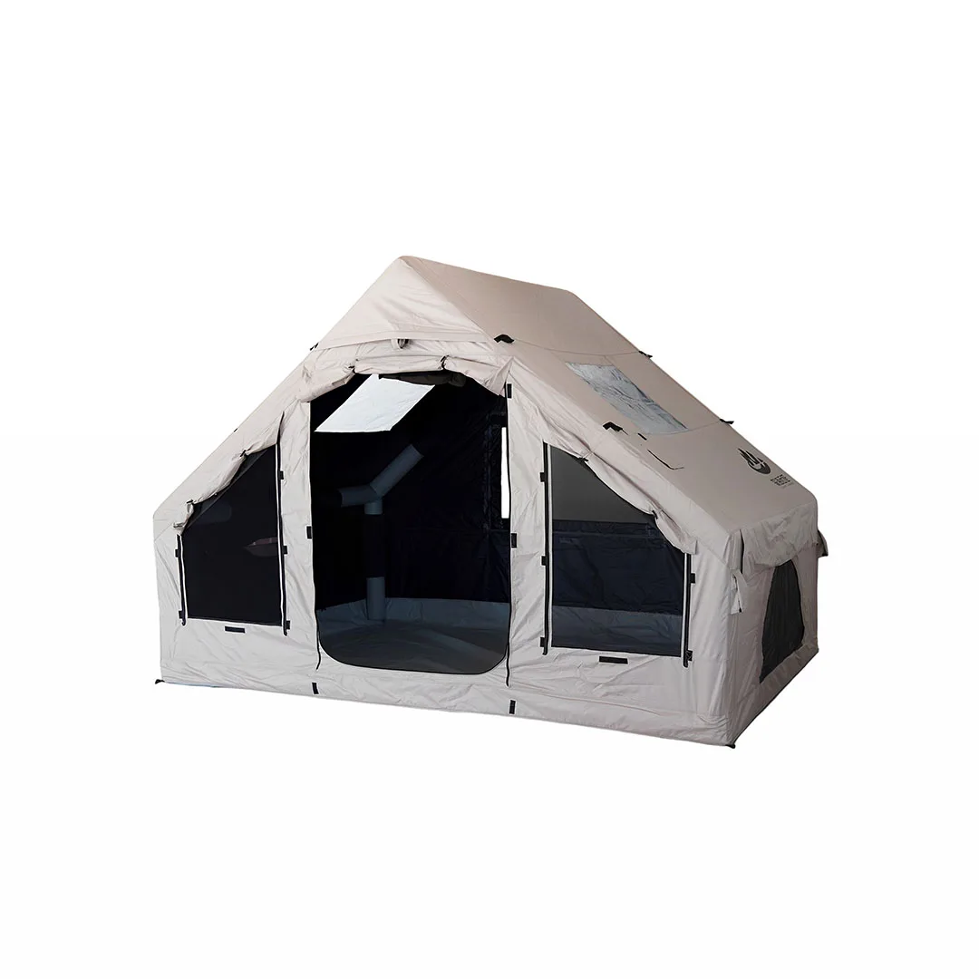 Aosener Outdoor Glamping Tent Waterproof Exhibition Camping Inflatable Made with Durable Aluminum Oxford Fabric