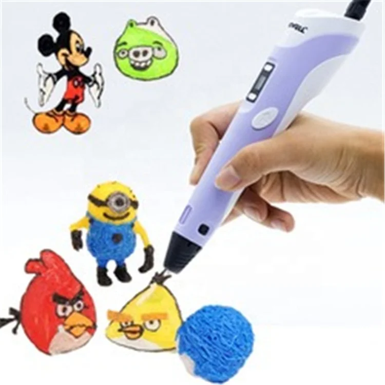 3d Pen 2022 New Product Christmas 3d Printer Pen Gift Mini  Drawing Printer With 3d Printing Pen