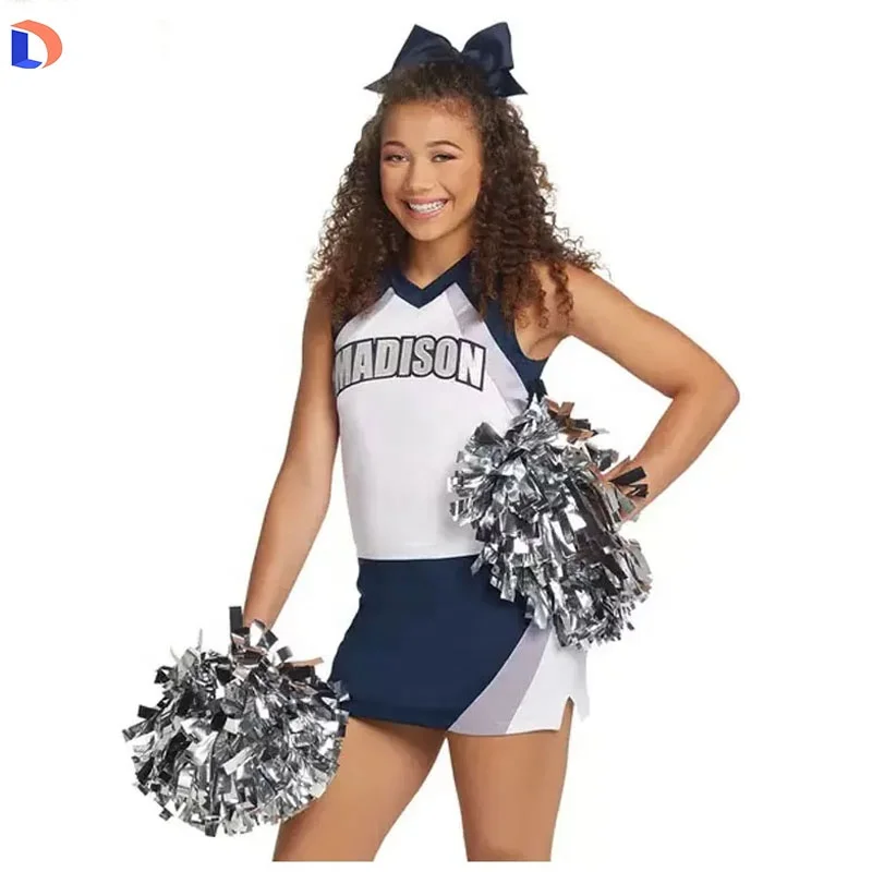 Hot Sexy Professional Sport Girls Cheer Dance Cheerleader Costume Custom Cheerleading Uniforms Women