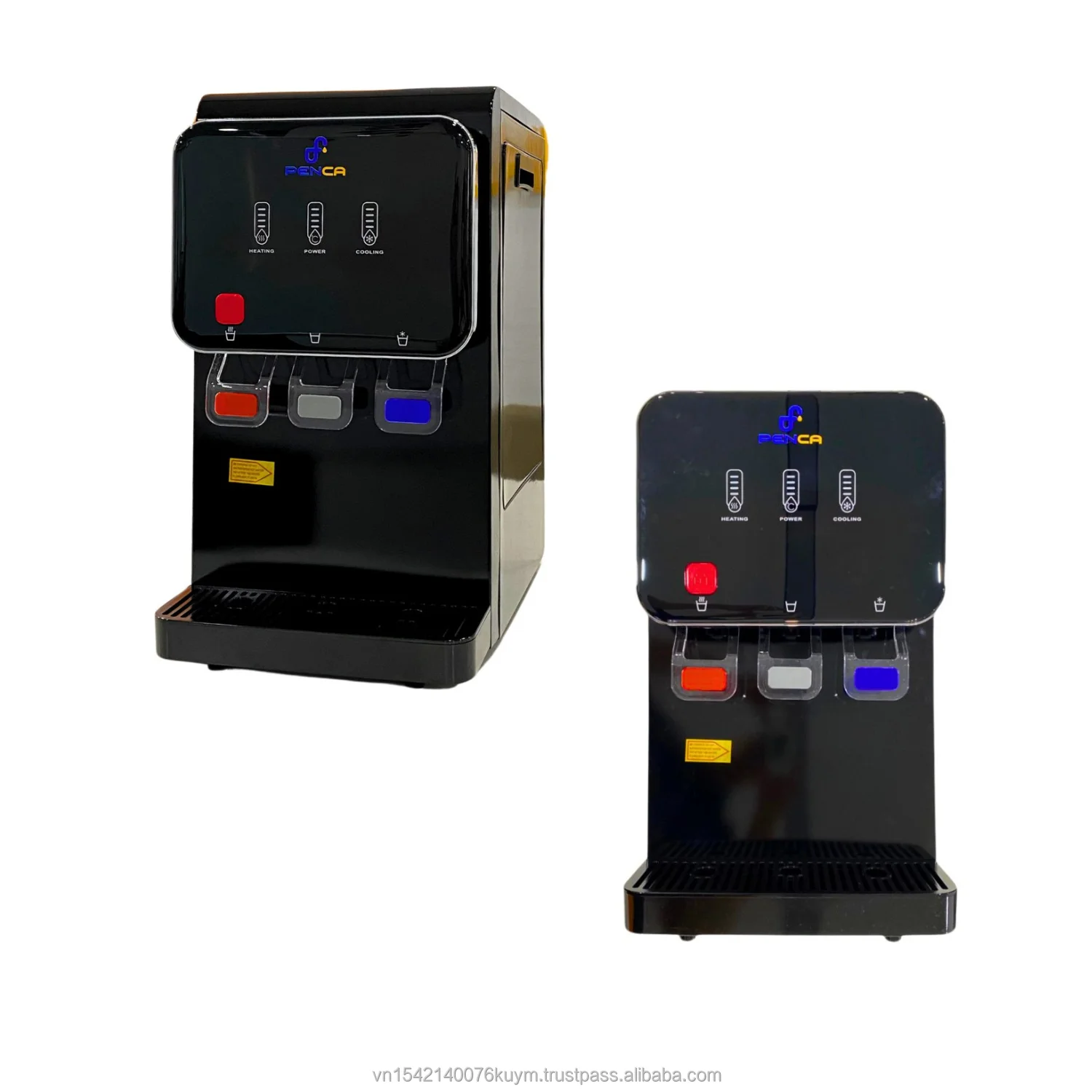 Фильтр и диспенсер для воды во Вьетнаме 4-ступенчатый водяной аппарат легко меняющийся Настольный очиститель коммерческого использования