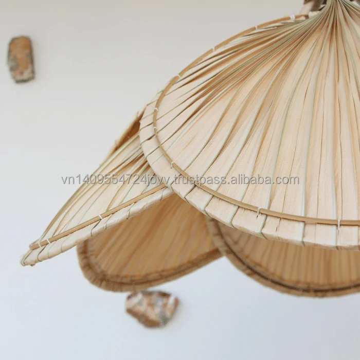 Натуральный абажур из пальмовых листьев/Бохо дизайн кулон свет/украшение сделано во Вьетнаме