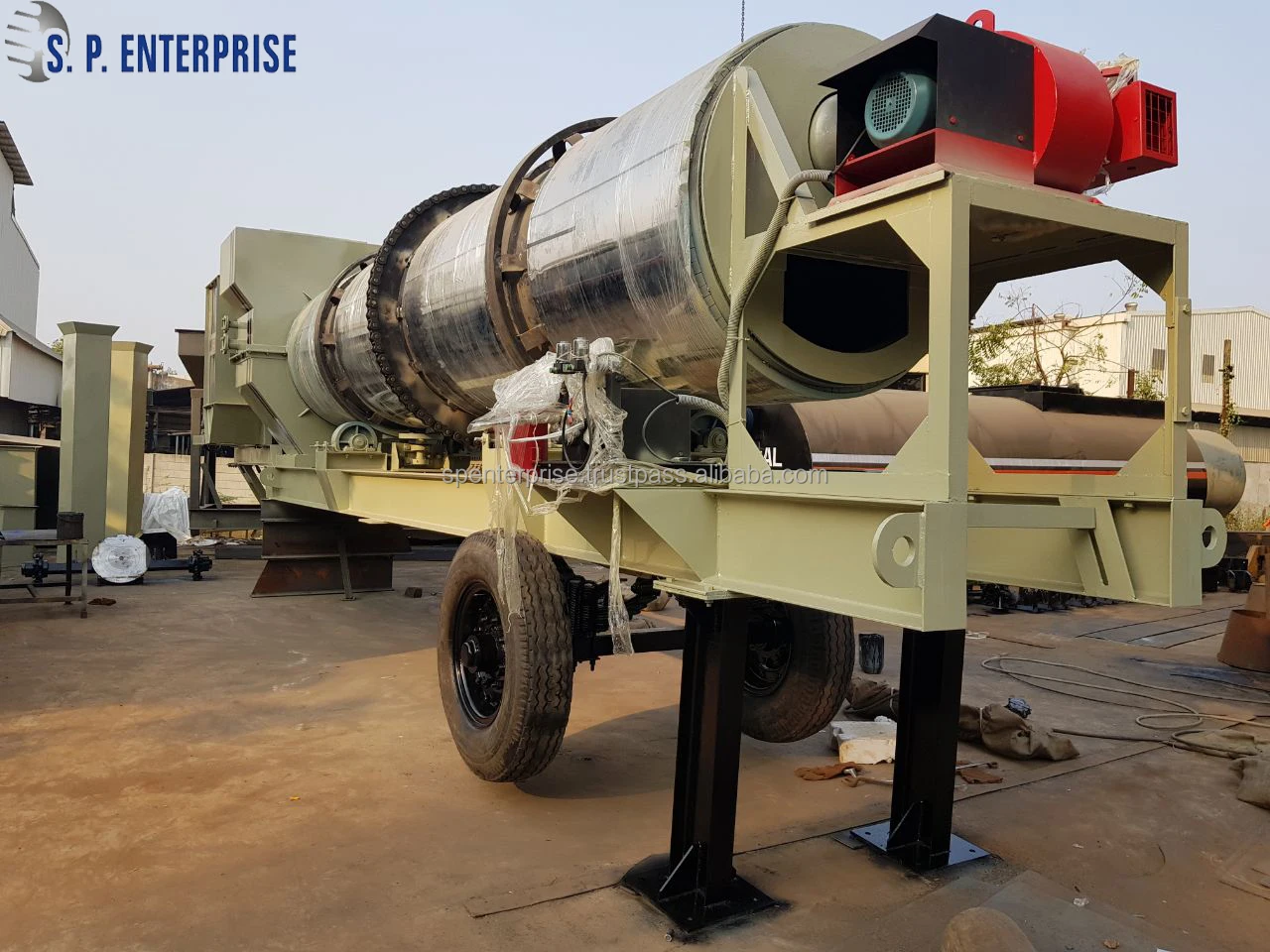 New Mobile Asphalt Plant Price 40 TPH Hot Mix Asphalt Production Plant for Sale