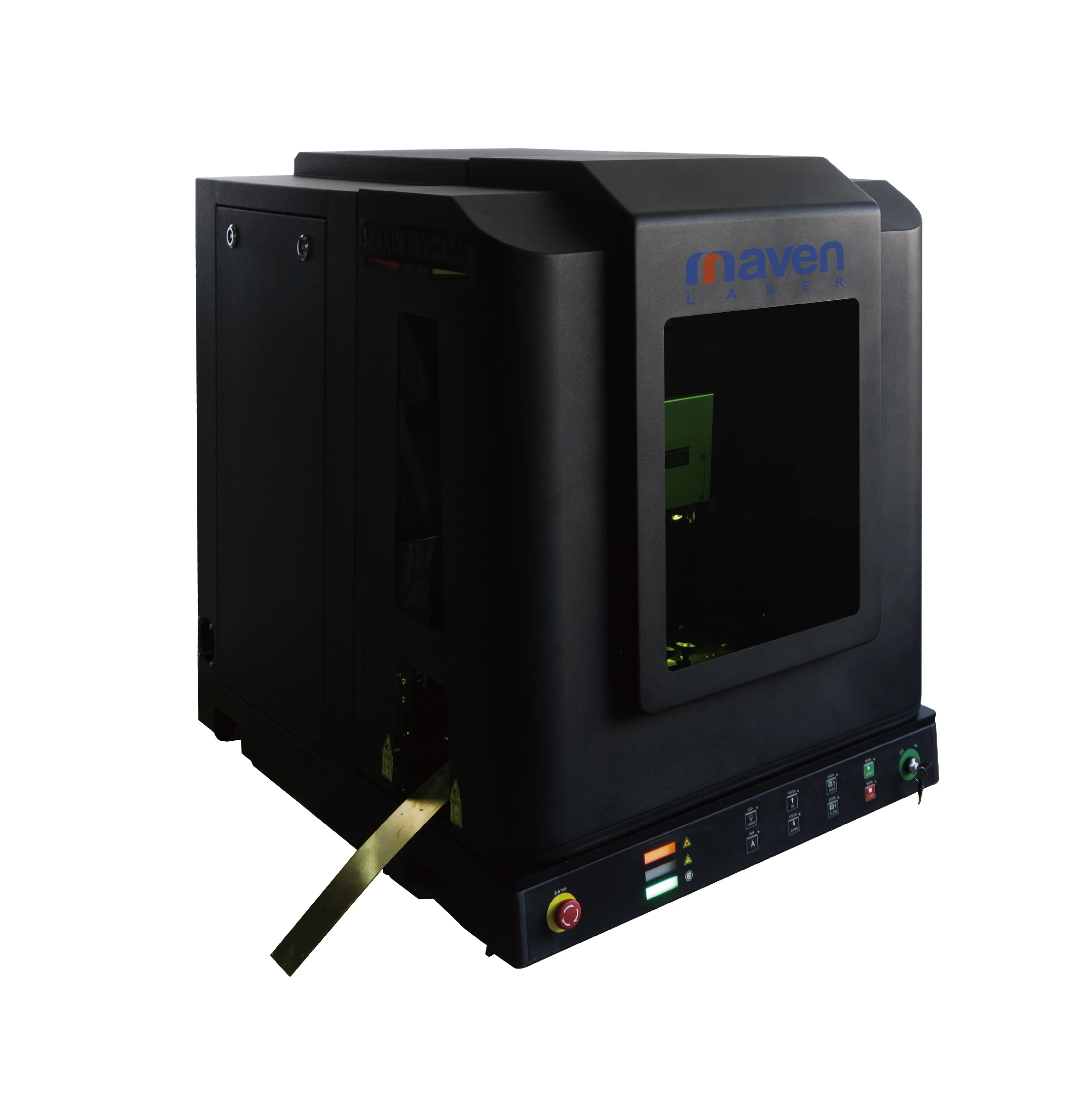 3D Enclosed Type Laser Engraving Cutting Machine OD7+ Protect Glasses 200w Fiber Laser Laser Marking Machine for Metal 150W 200W