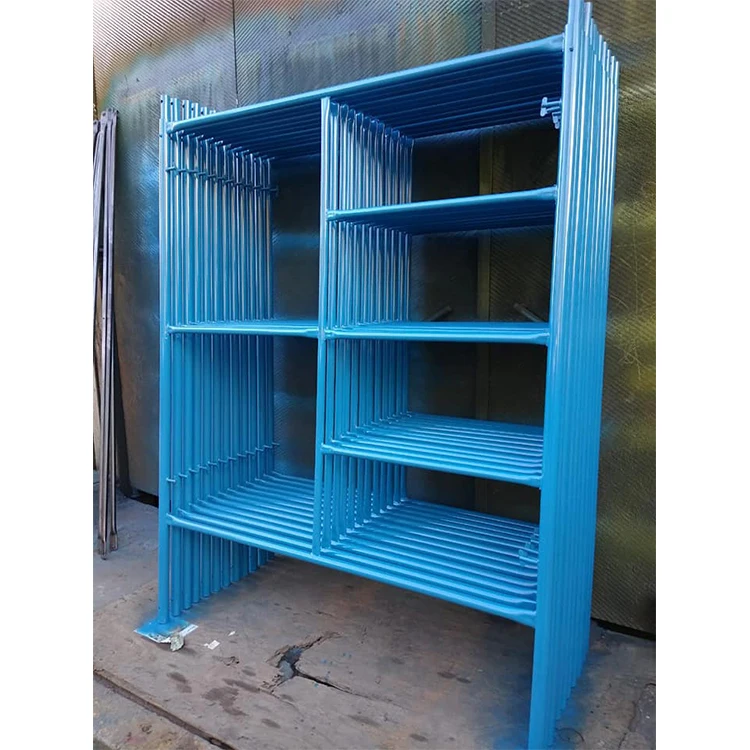 steel frame scaffolding construction system door frame and H frame scaffolding