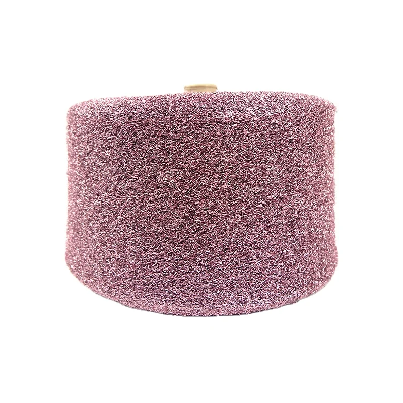 11 нм блестящая нить для вышивки металлическая пряжа бесплатный образец плетения и вязания с люрексом хороший заказ на