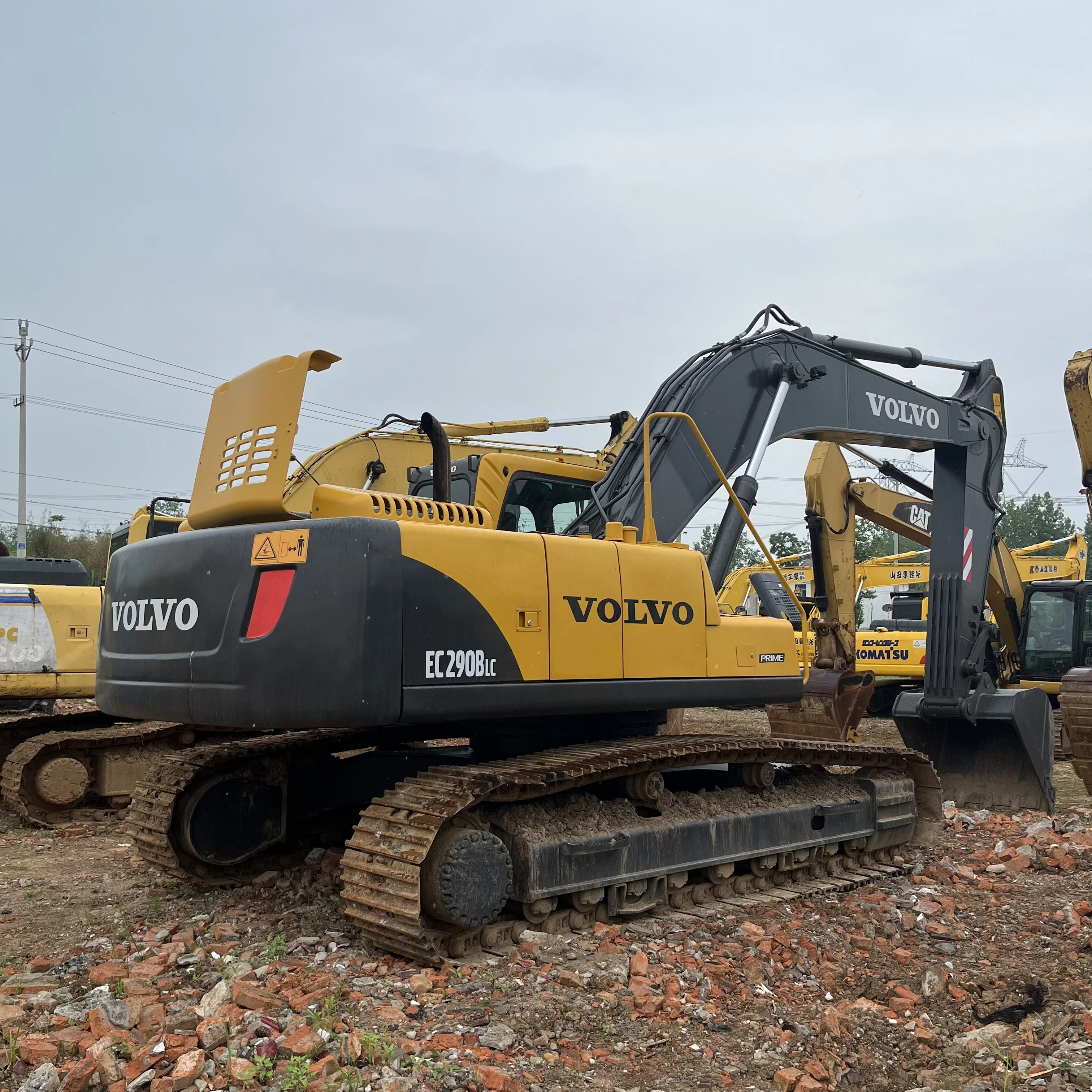 Used Korea Volvo EC290BLC excavator,29ton medium hydraulic crawler backhoe excavator, hot sale cheap harga excavator Volvo baru