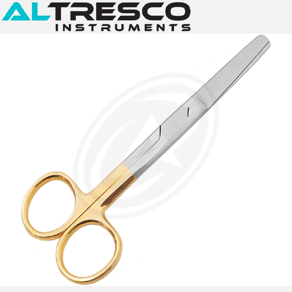 Iris Scissors Steel Without/With TC Cutting Edge (Straight & Curved Blades)