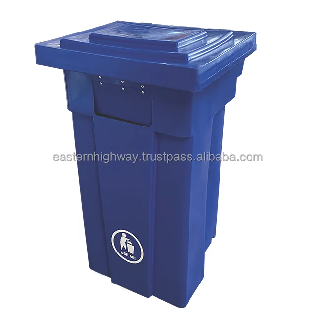 100 L/180 L/250 L Plastic Garbage Container Dustbin Waste Bin Mobile Outdoor Bin Wheel Stand