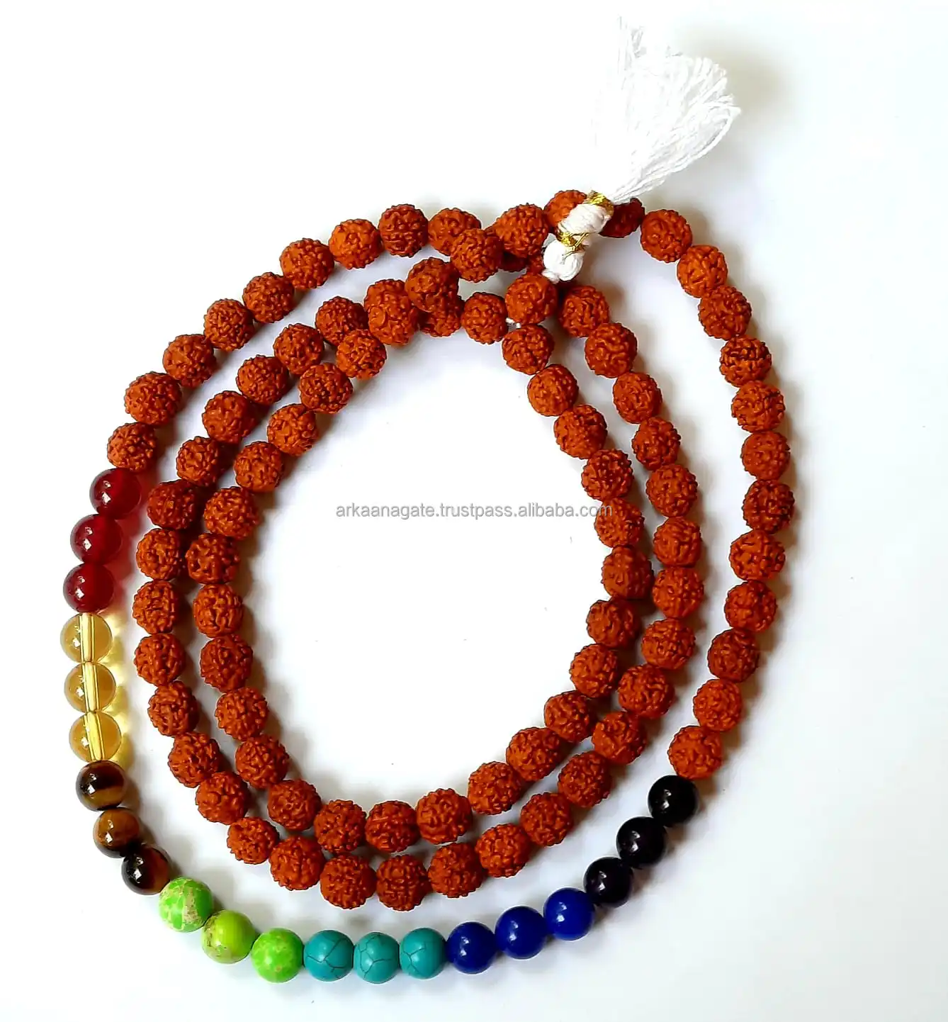 Wholesale Genuine Natural Red Jasper Gemstone Grade Loose Beads Full strand Gemstone Jap mala chakra crystals healing For Sale