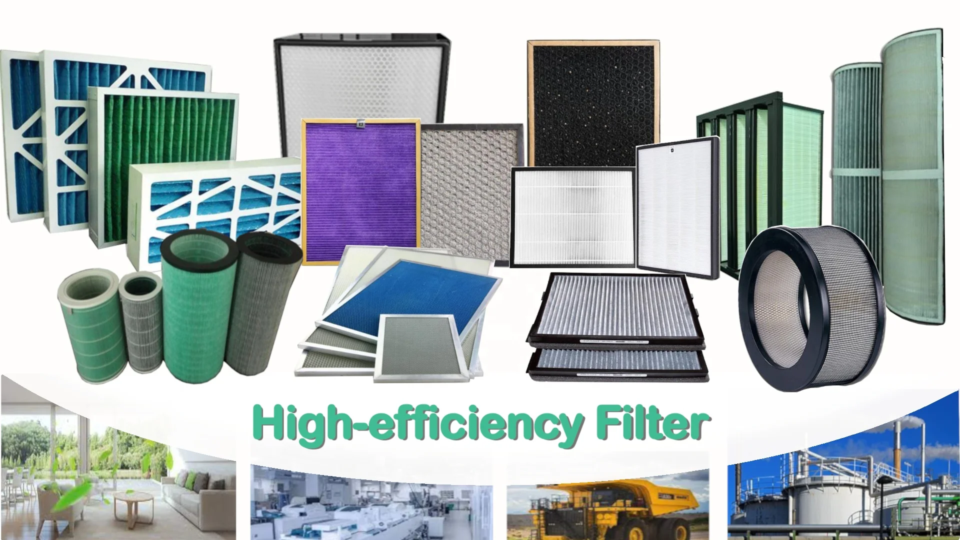 True HEPA Filter Replacement for Germ Guardian FLT5000/FLT5111 AC5000 Series