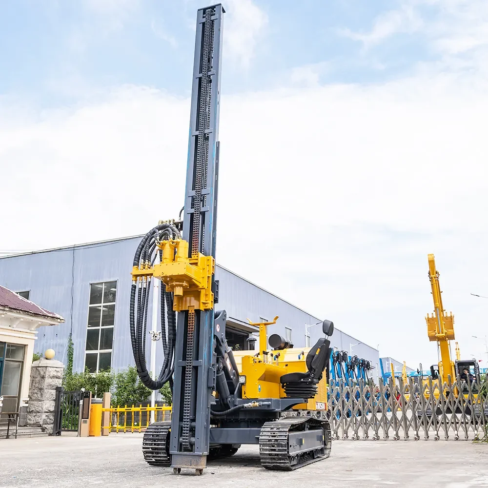 HENGWANG Top Quality Solar Piling Machine for Ground Mount Systems Boost Your Solar Energy Projects Efficiency