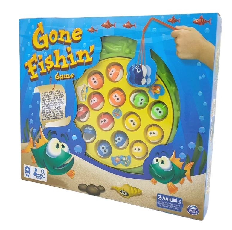 Plastic Gone Fishing Game  Parents and Kids Toy