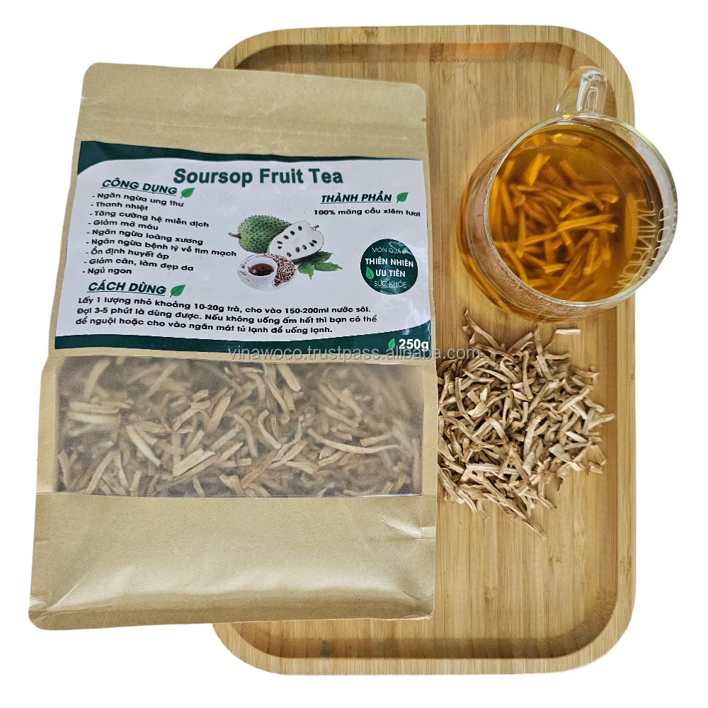 New Arrived Products Soursop Fruit Tea Bag 250g Sweet and Aroma of Soursop Fruit Good Taste New Products Wholesale Cheap Price