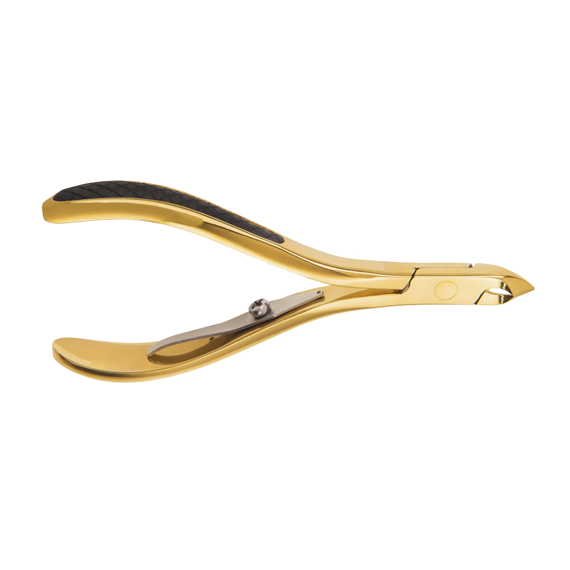 Nail Cutting Clipper Pedicure Manicure Cutter Clip Kit Hot Gold Color Locking Nail Cutter Nipper Set