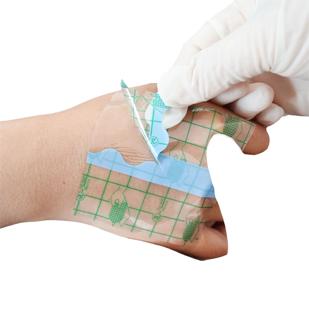 Medical Transparent Waterproof Dressing Medical Disposable Consumables PU Roll Polyyurethane Film Dressing