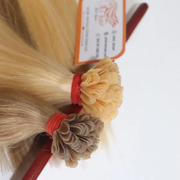 Summer Sale Keratin Raw Virgin Cuticle Aligned Human Hair Extensions Vietnam U Tip Wholesale Hair Supplier Vietnam