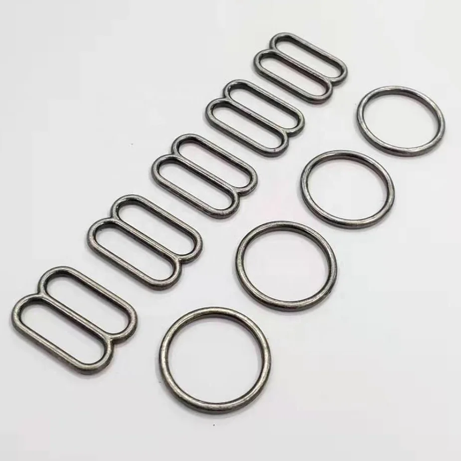 Zinc Alloy O Ring and Slider Underwear Accessories