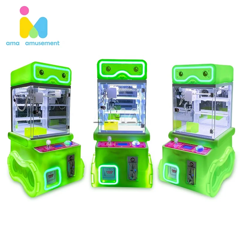 AMA Lovely Mini Claw Crane Machine Coin Operated Arcade Game mini claw machine toys  for Amusement Use