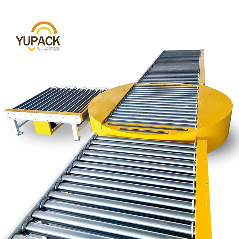 Конвейер для поддонов, роликовый штабелер, передача поддонов, транспортировка конвейера