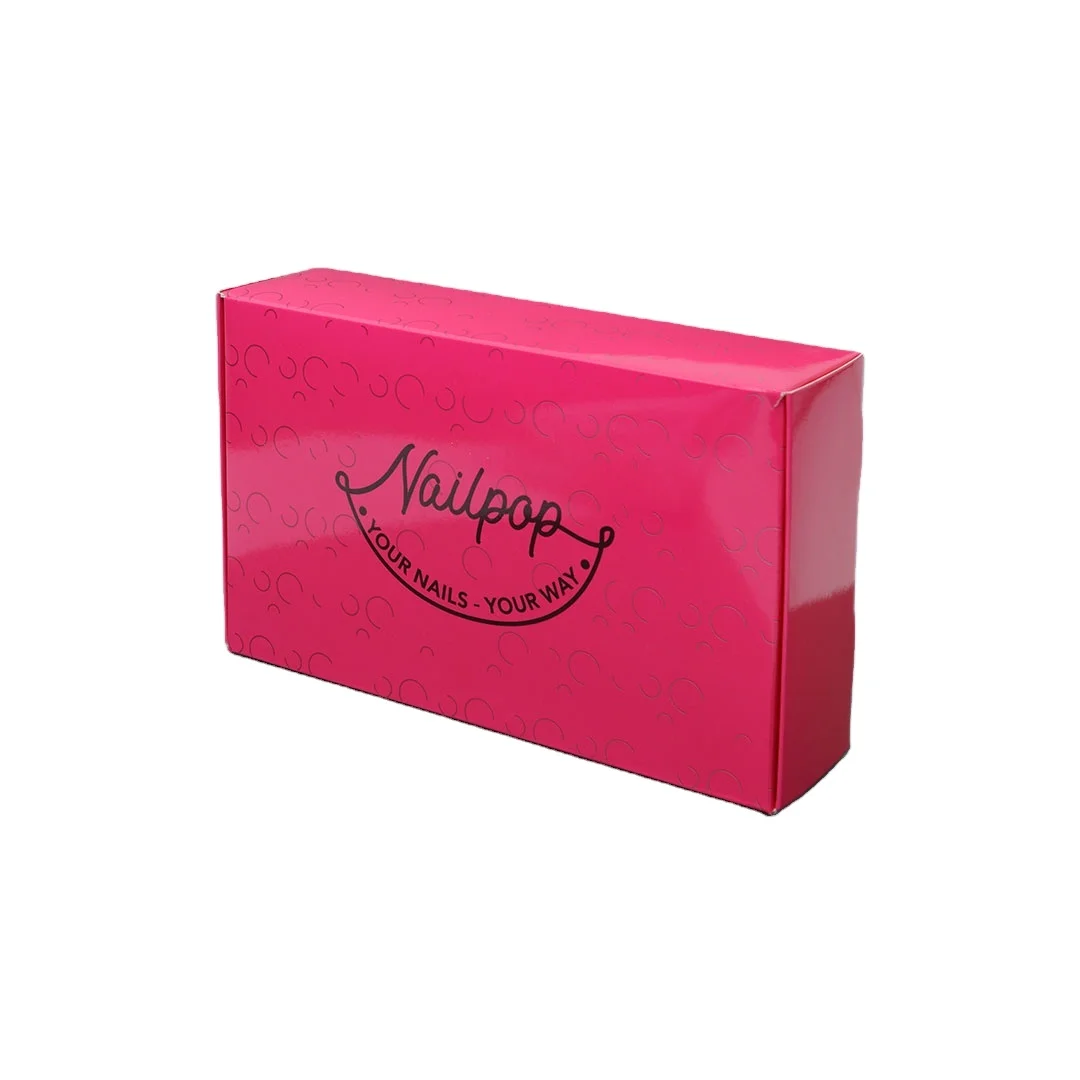 Пользовательская печать Розничная упаковка для косметики бумажная Витрина коробка и упаковочная коробка