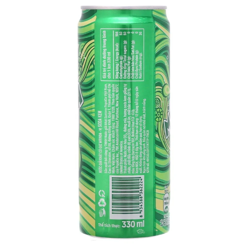 MIRINDA CREAM SODA FLAVOR SOFT DRINK CAN 330ML