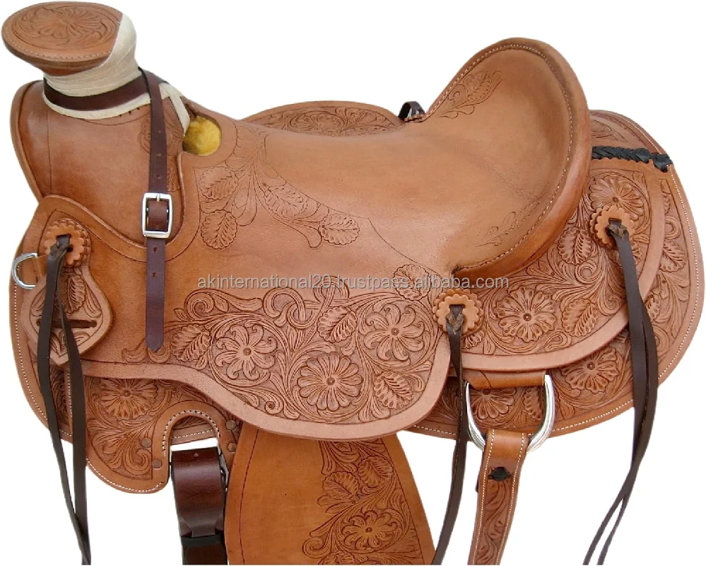 Custom Design Leather Jumping English Riding Horse Saddle Leather Dressage Horse Saddle At Affordable Price
