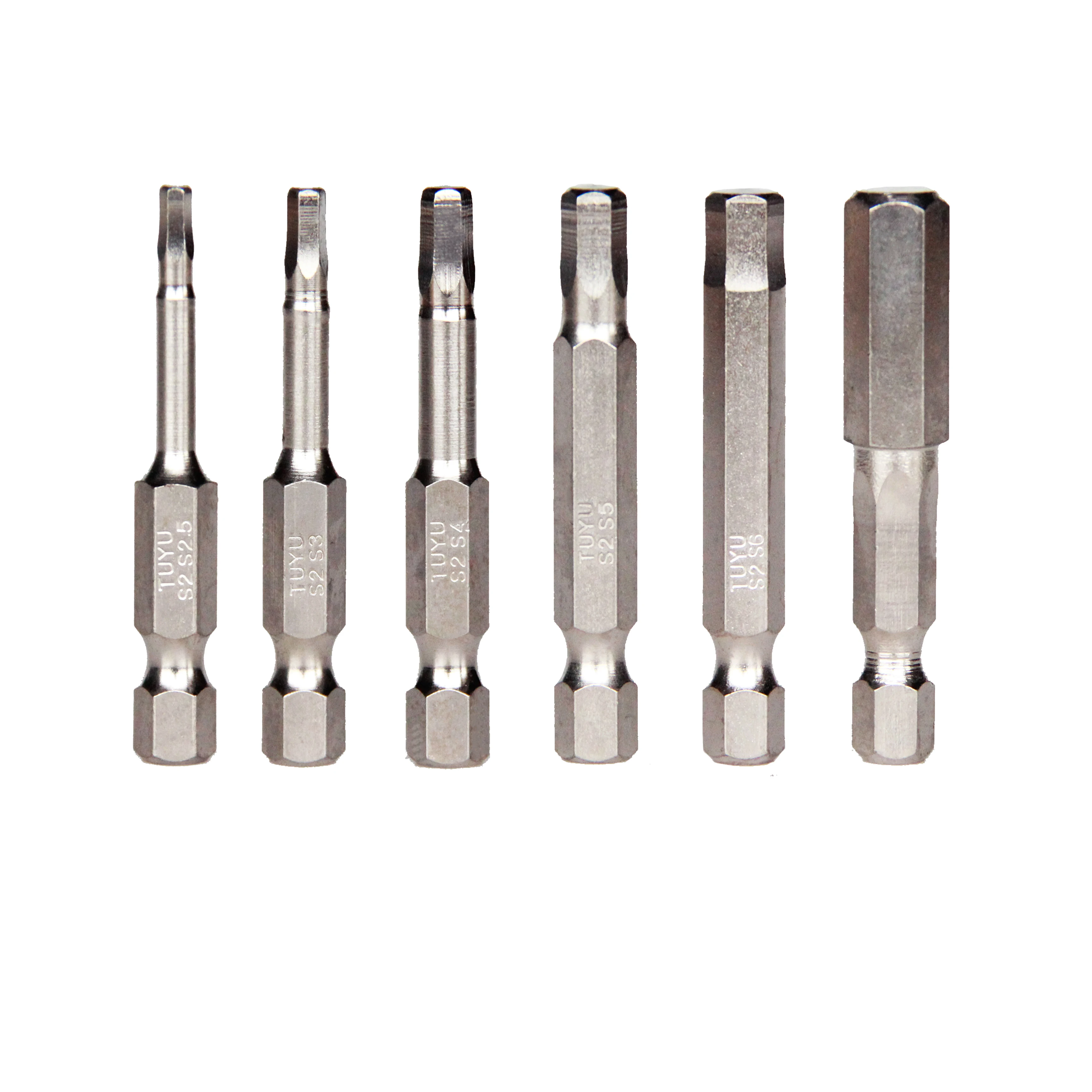 Hex Head Allen Wrench Drill Bit Set 50-300mm length