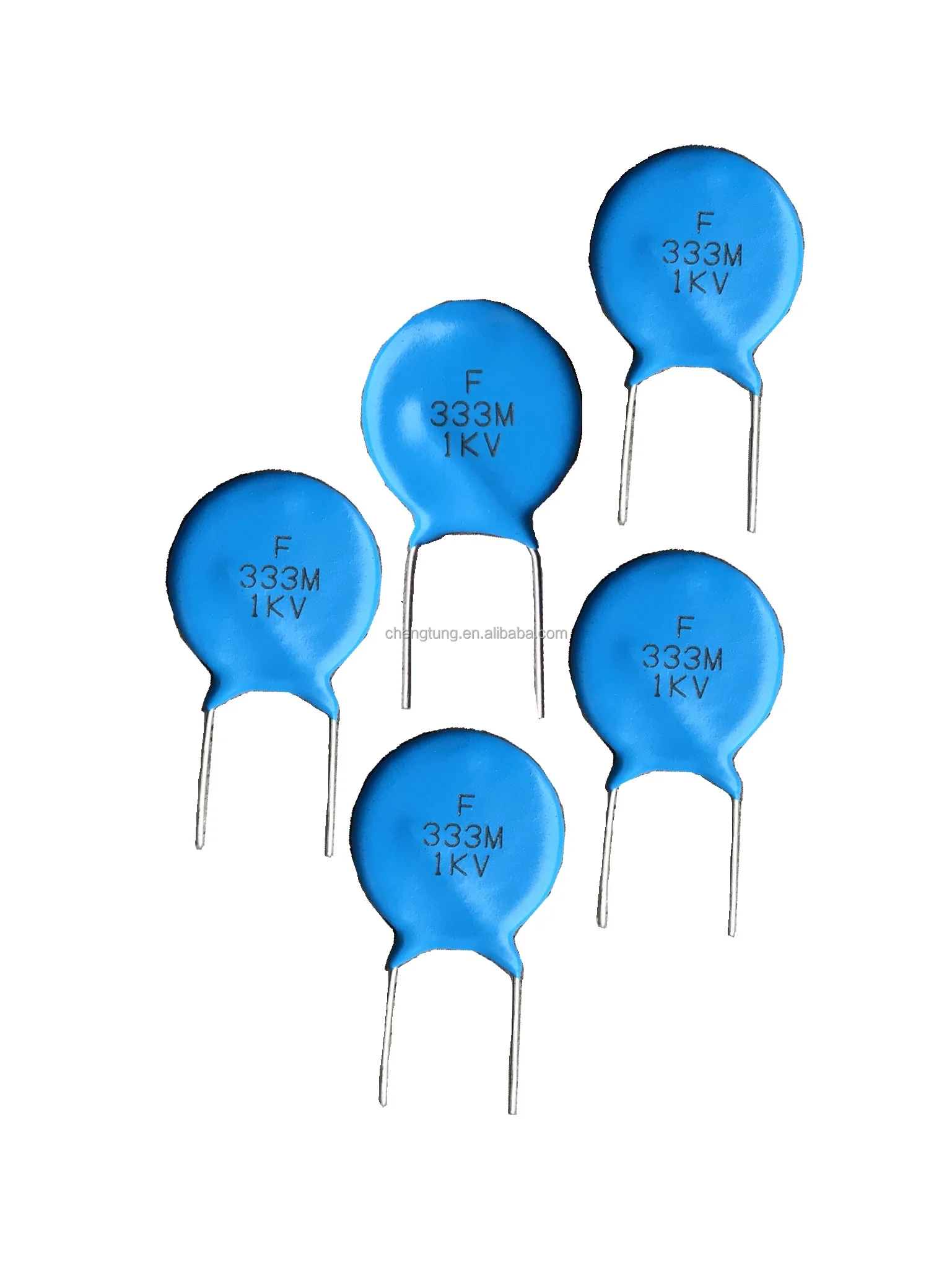 Керамический дисковый конденсатор постоянного тока с радиальными выводами