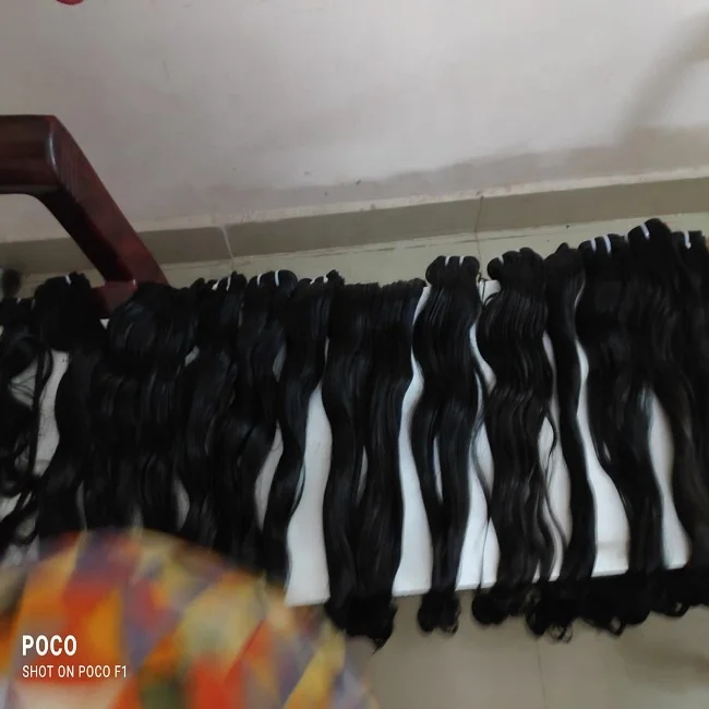 Горячая Распродажа! Индийские поставщики волос новая коллекция натуральных волнистых необработанных человеческих волос!