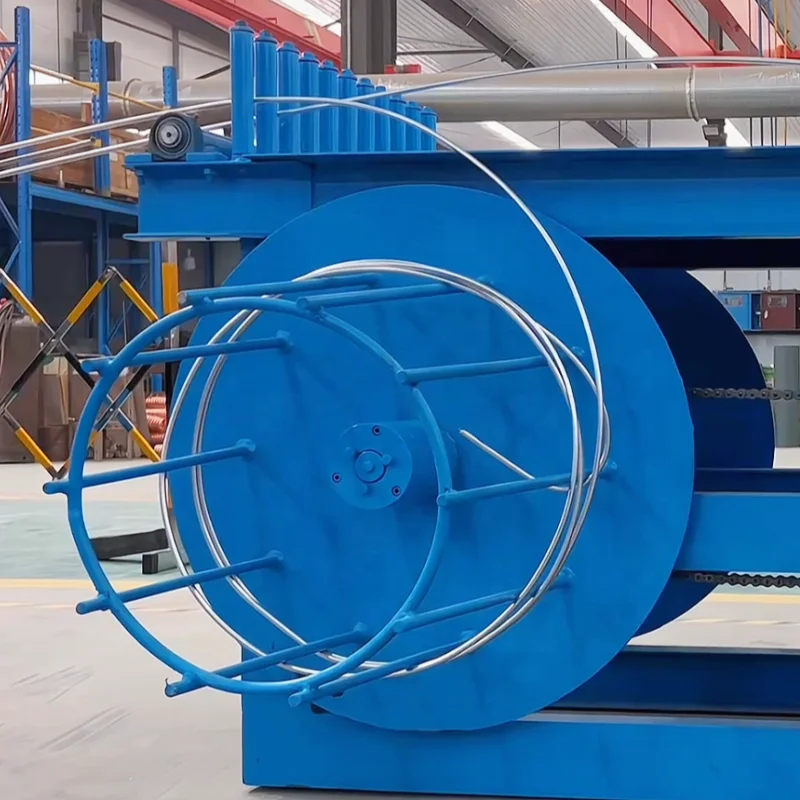 1-5T 9.5mm Aluminum rod horizontal melting and casting production line aluminum rod holding traction and winding machine