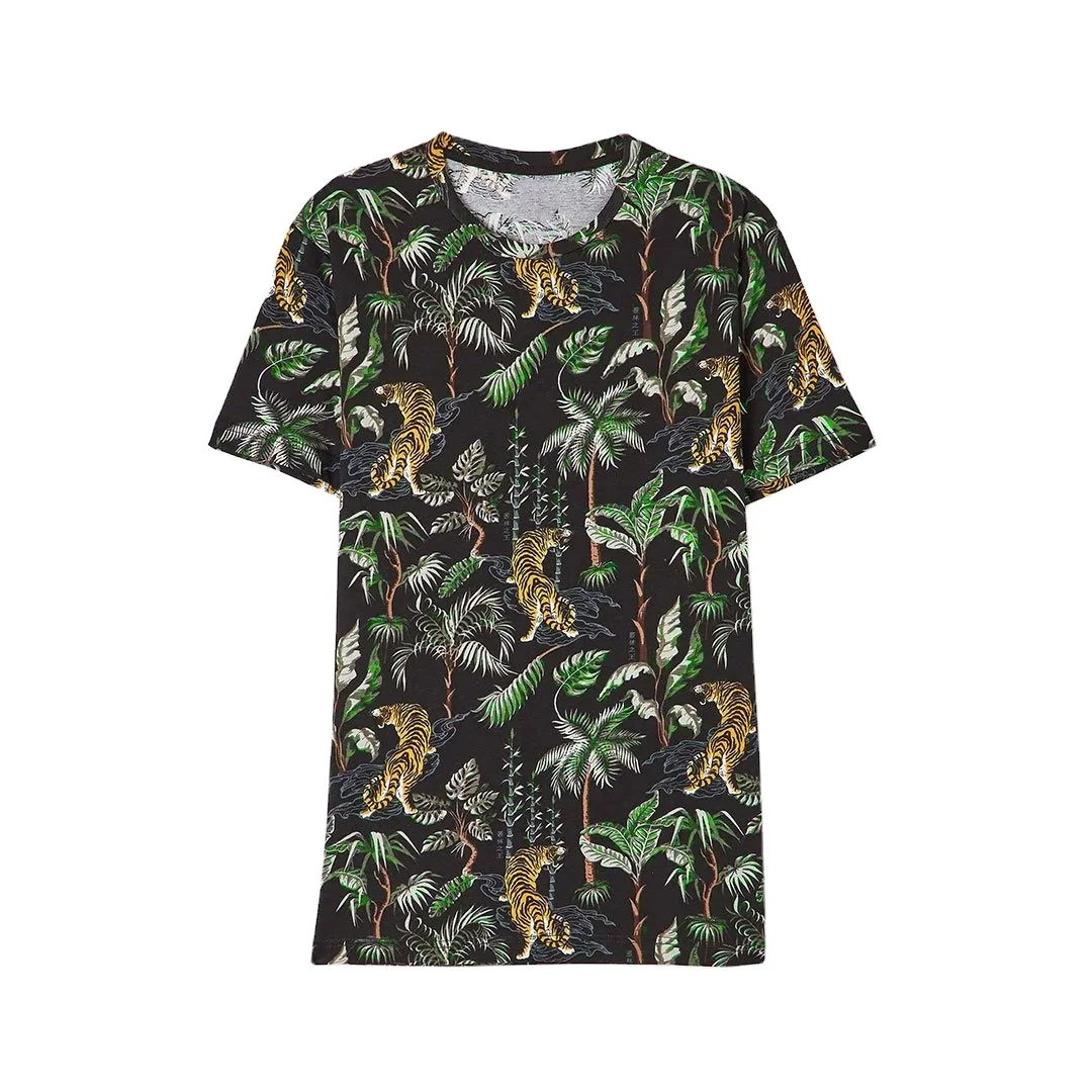 Ткань ДНК однофонтурное Трикотажное 100% нестандартной конструкции хлопка (джиу джицу), сублимированное рубашка с принтом