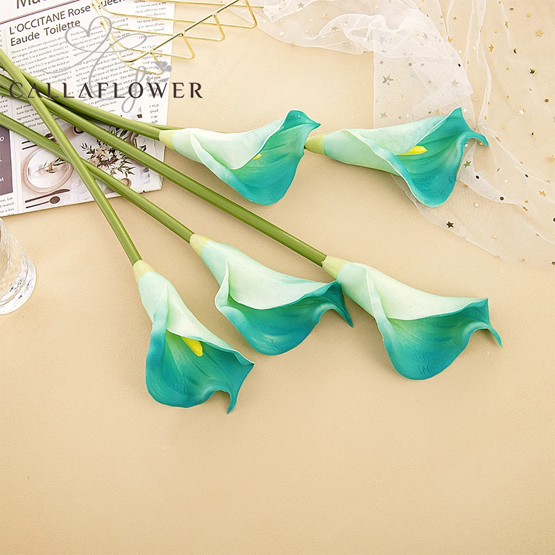 MW01505 Real Touch Calla Lilies Wholesale Calla For Wedding Home Decoration Faking Calla Lily For Home Wedding Decoration