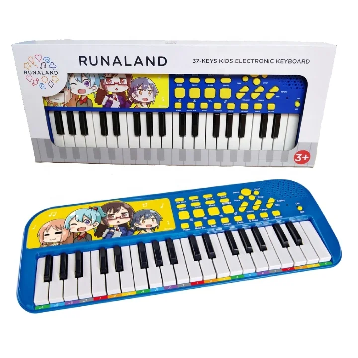 kids toys 2024 popular Multi-function for children learn and exercising music toys Kids 37keys electronic keyboard