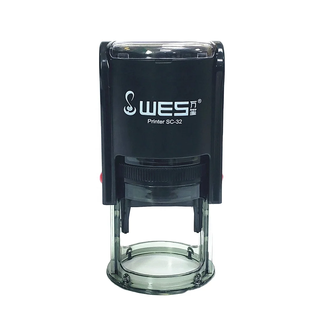 WES stamp SC-32 пользовательский резиновый штамп