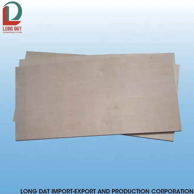 Birch plywood better quality with FSC certificate thickness 4 - 35 mm
